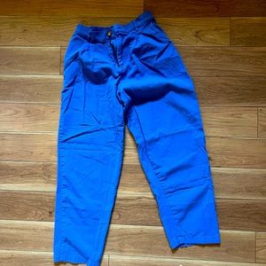 Big Bud Press - Greek blue 100% cotton trousers - Size M